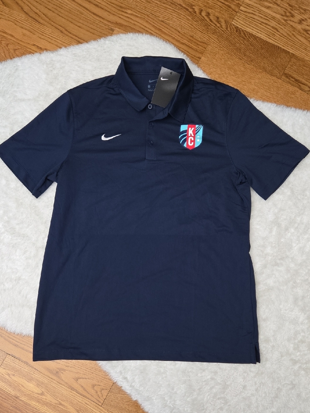 Nike KC Current Polo, Mens Large, New With Tags
